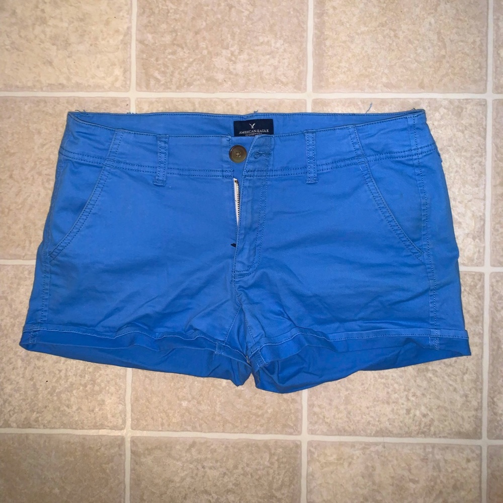 American Eagle Blue Shorts Size 6